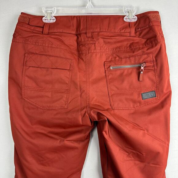 Roxy Nadia Technical Snow Pants Women’s XL Snowboarding Smoked Paprika - Picture 13 of 14